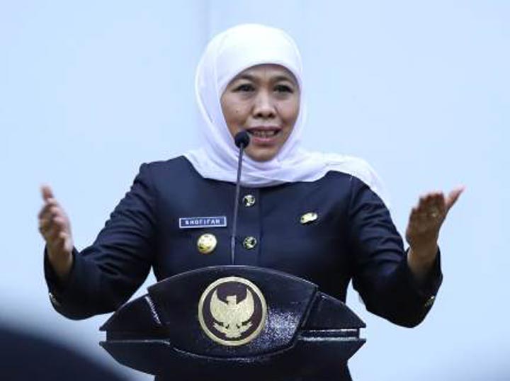 Gubernur Jawa Timur Khofifah Indar Parawansa. foto: istimewa/ bangsaonline.com