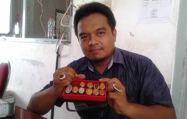 Syamsul Arifin, kolektor batu asal Pacitan