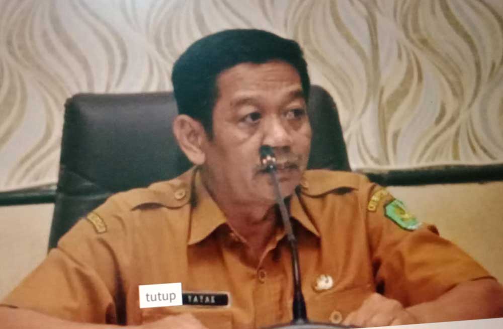 Yayak Nurwahyudi, Kepala Disperkimhub Kabupaten Sumenep.