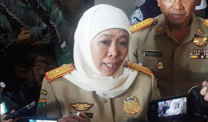 Gubernur Jatim, Khofifah Indar Parawansa. foto: DIDI ROSADI/ BANGSAONLINE