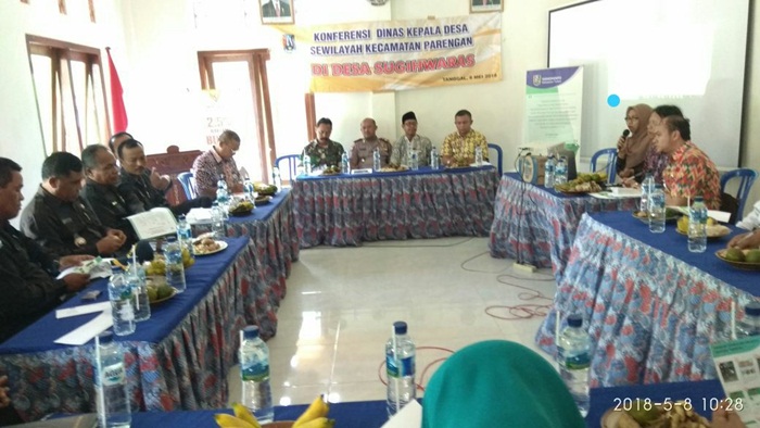 Suasana saat berlangsungnya konferensi.