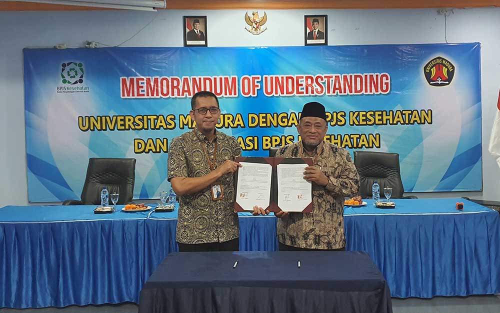 Universitas Madura Teken MoU dengan BPJS Kesehatan di Bidang Magang dan KKN