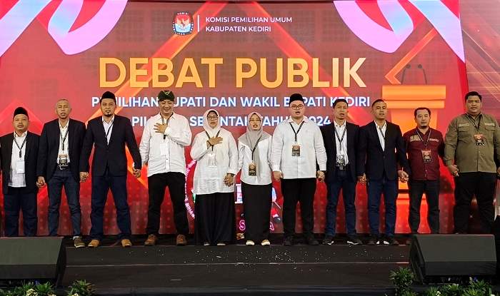 KPU Kediri Sukses Gelar Debat Publik Terakhir, Ketua KPU Ajak Masyarakat Tak Golput