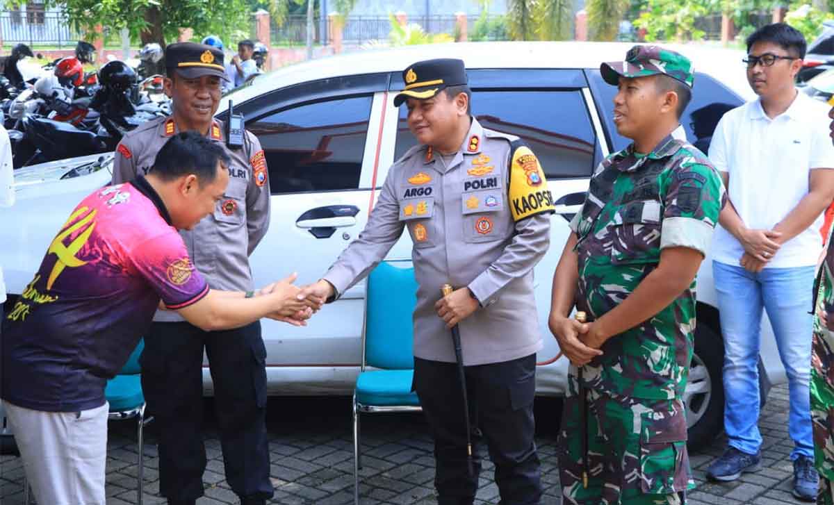 Pastikan PPK Aman, Kapolres-Dandim Ngawi Gelar Patroli