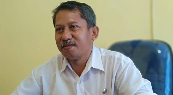 Bambang Sutedjo, Sekretaris KPU Pacitan. foto: YUNIARDI S/ BANGSAONLINE