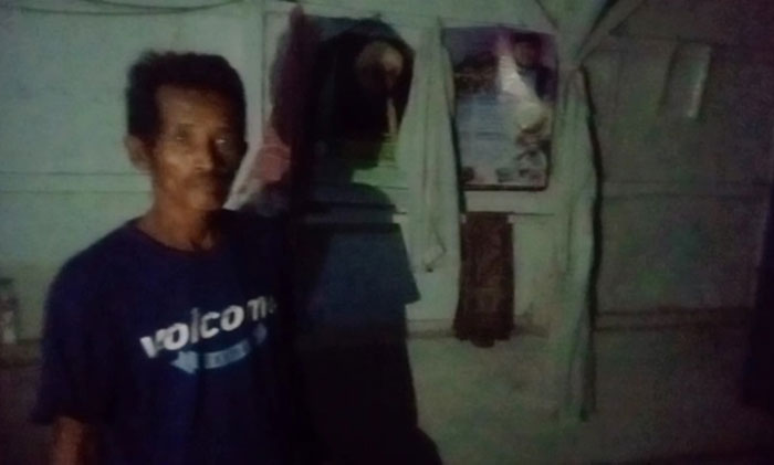 Salah seorang juru kunci pesarean Bujuk Bancek Paima, Sahid.