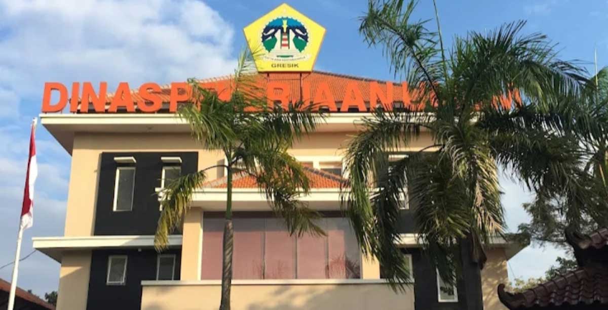 Kantor DPUTR Gresik. Foto: Ist