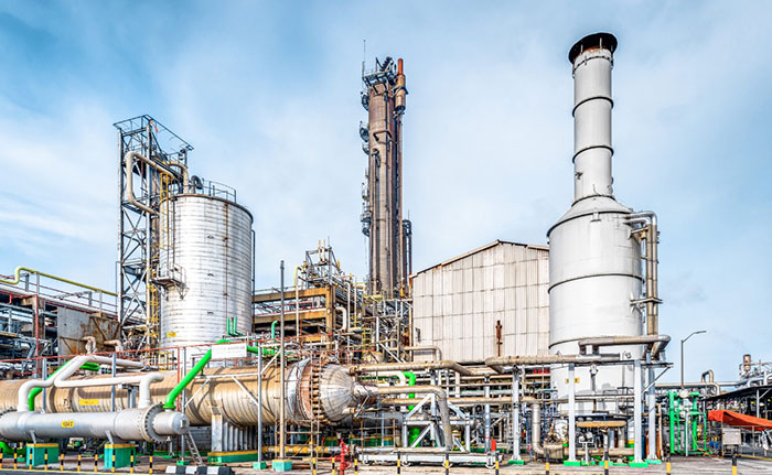Salah satu pabrik pupuk Petrokimia Gresik. Foto: Ist