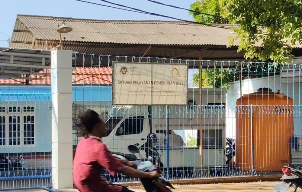 Dapur SPPG Sidorejo 2 yang berlokasi di Jalan Dr. Wahidin Sudirohusodo Nomor 22 Kabupaten Tuban.