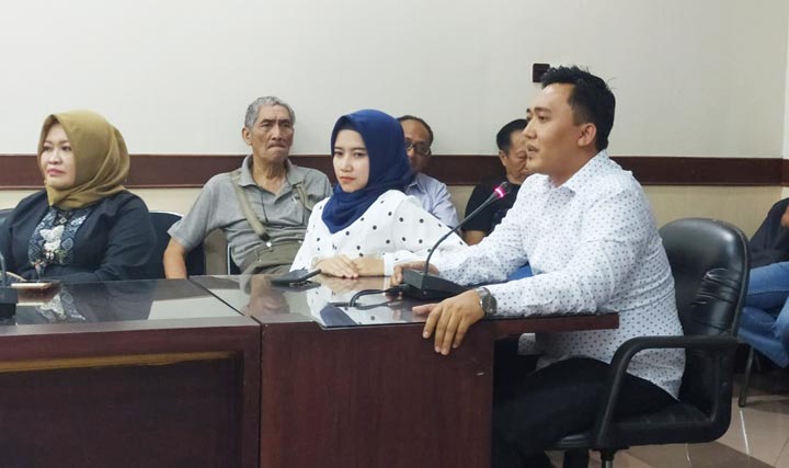 Priambodo saat mengikuti RPD di DPRD Jember, Senin (9/12/2019) lalu.