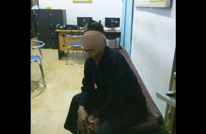 Tersangka yang diamankan polisi. foto: ROMZA/ BANGSAONLINE