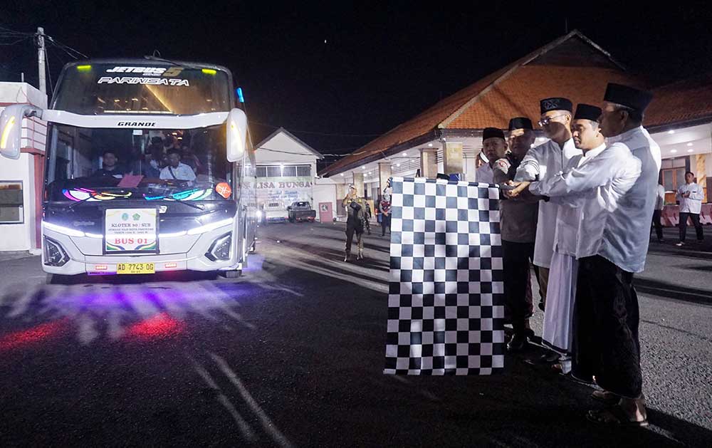 Lepas Ratusan JCH, Wali Kota Pasuruan Doakan Sehat dan Mabrur
