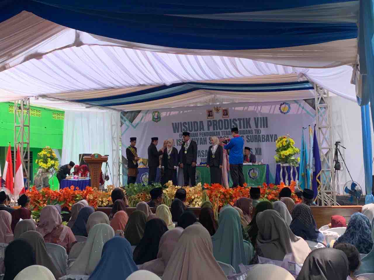 Wisuda program Prodistik siswa MA Islamiyah Senori