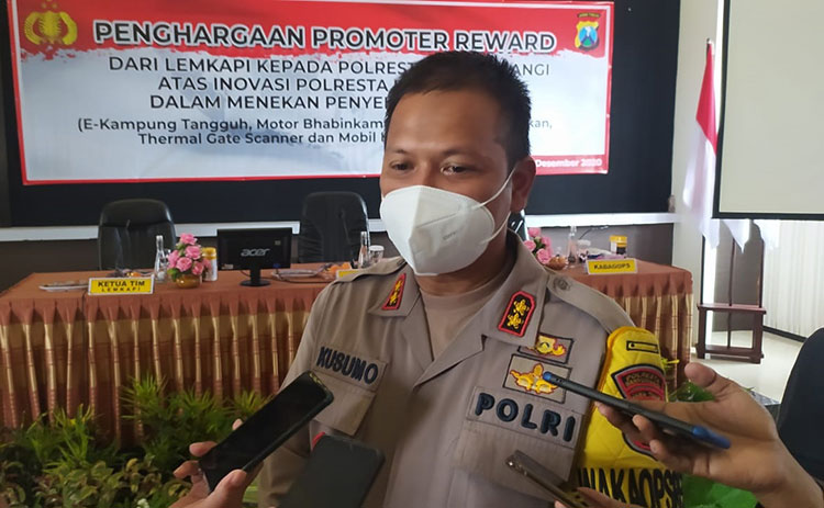 Wakapolresta Banyuwangi AKBP Kusumo. (foto: ist)