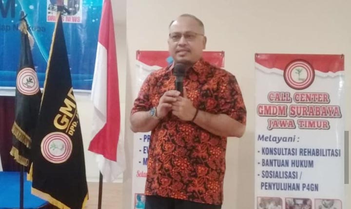 Irpan Harianja, Ketua Komunitas Masyarakat Tapanuli (KMT) di Surabaya. foto: ist