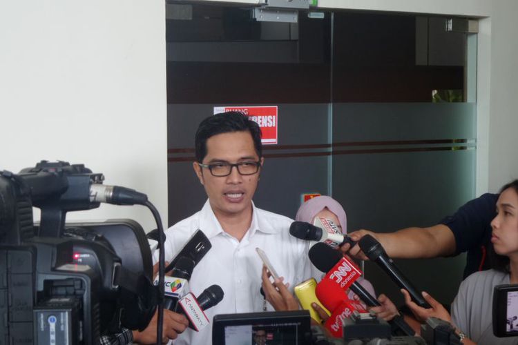 Febri Diansyah, juru bicara KPK. Foto: kompas.com