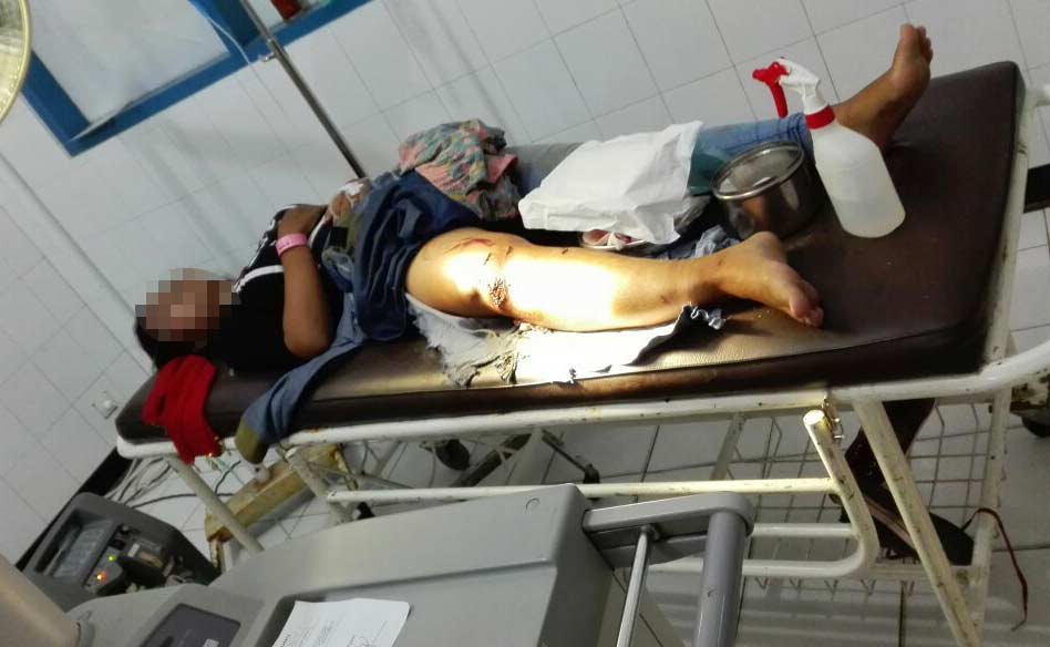 Salah satu korban laka di RSUD Pacitan. 
