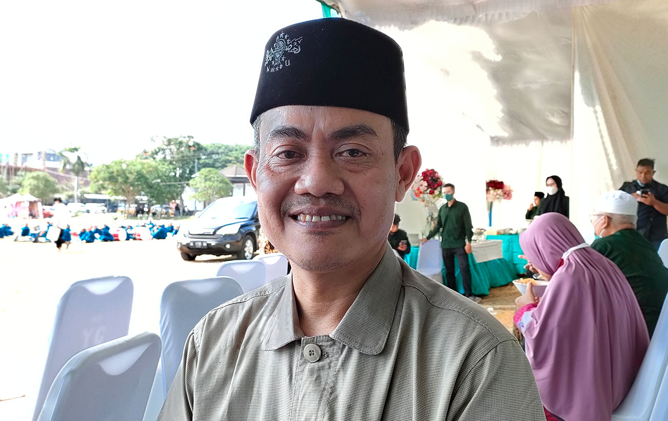 KH Oing Abdul Mu’id Shohib (Gus Muid), salah satu Pengasuh Pondok Pesantren Lirboyo. Foto: Muji Harjita/ BANGSAONLINE.com