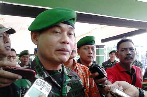 Kolonel Infantri, Komandan Korem 082/CPYJ Mojokerto, Irham Waroihan. Foto: Eky Nurhadi/BANGSAONLINE