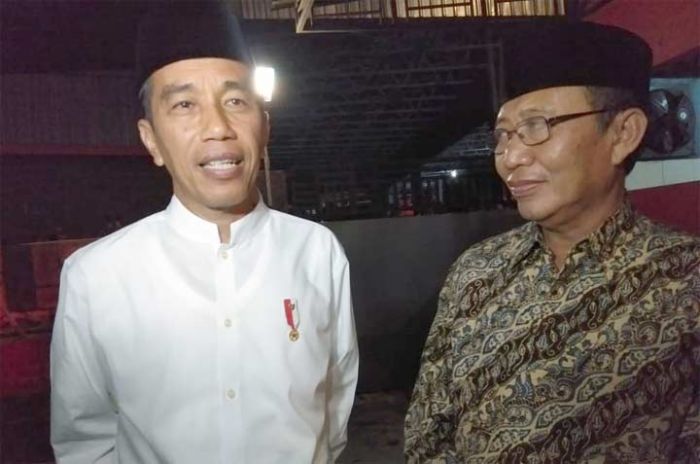 Presiden Jokowi saat ke Tuban, Jumat (1/2/2019). foto: Dokumentasi BANGSAONLINE.COM 