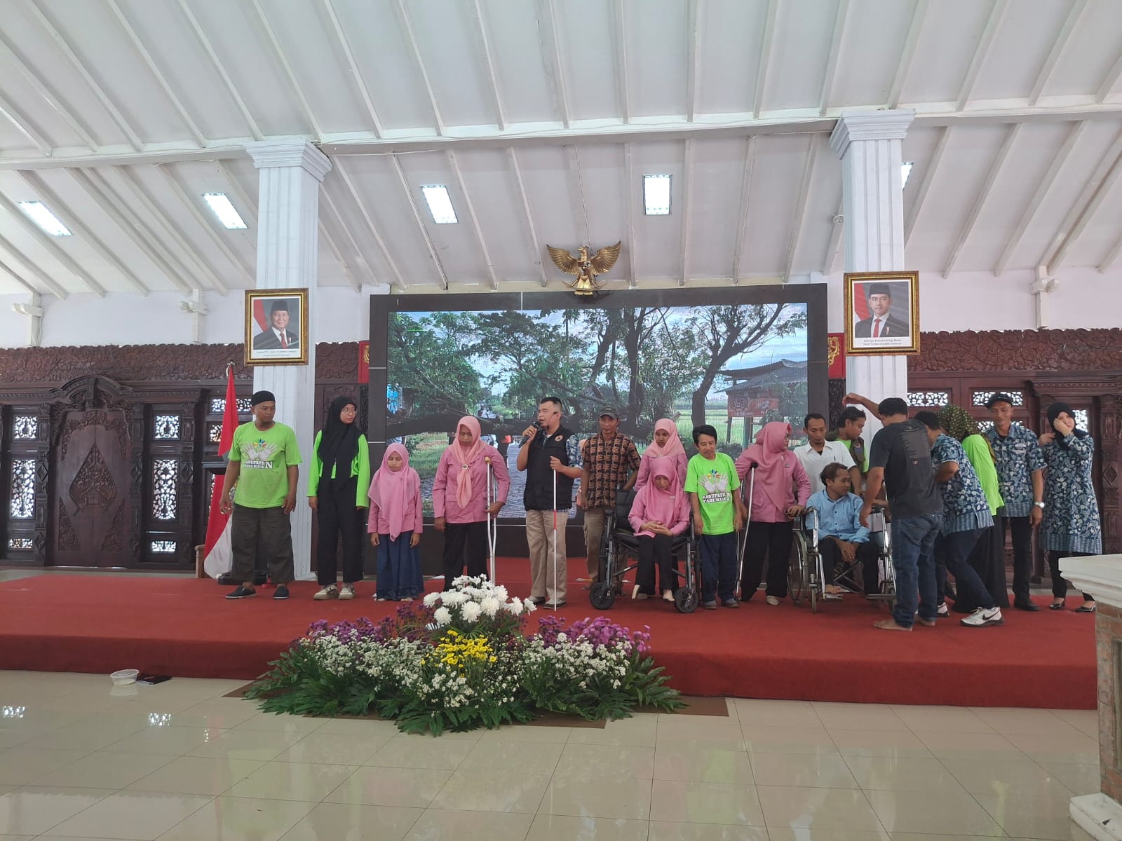 Sosialisasi bencana dan penanggulangannya untuk disabilitas yang digelar BPBD Kabupaten Pasuruan