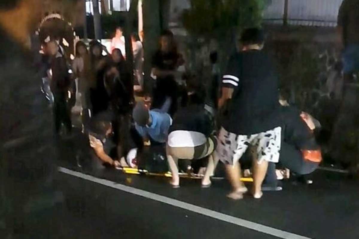 Tabrak Pohon, Pemudik di Kota Batu Alami Kecelakaan hingga Istri Kritis