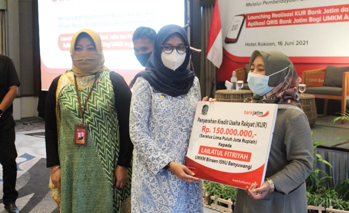 Bank Jatim Salurkan KUR ke UMKM Binaan ISNU Banyuwangi