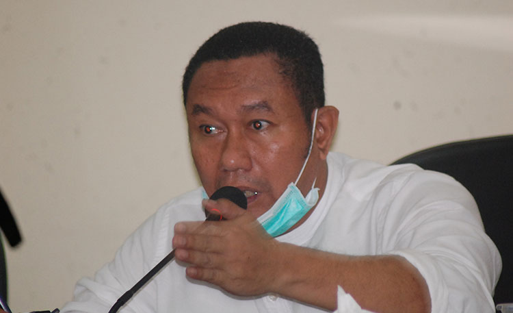 Mugianto, Ketua DPC Partai Demokrat Kabupaten Trenggalek. (foto: HERMAN/ BANGSAONLINE)