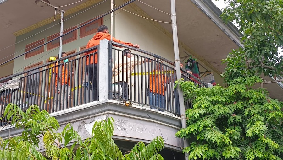 Lokasi kamar kos TKP ditemukannya jasad korban