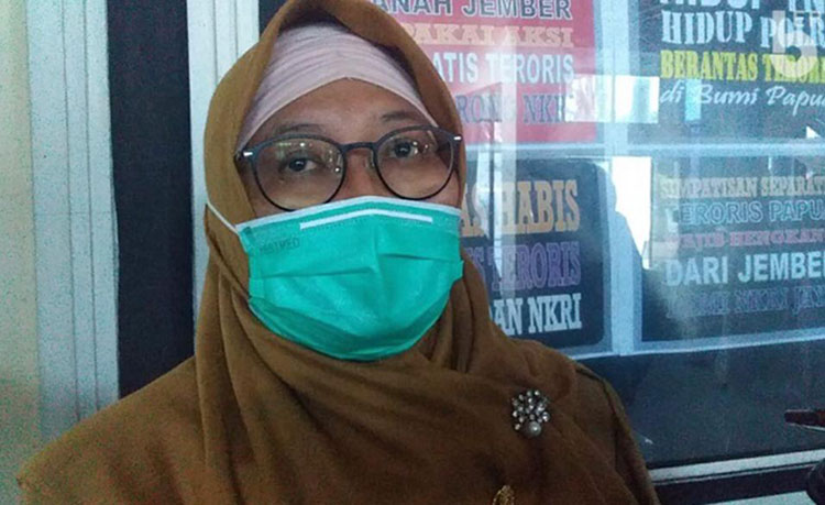 Kepala Bidang Pelayanan Kesehatan (Yankes) Dinas Kesehatan (Dinkes) Jember dr. Lilik Lailiyah.