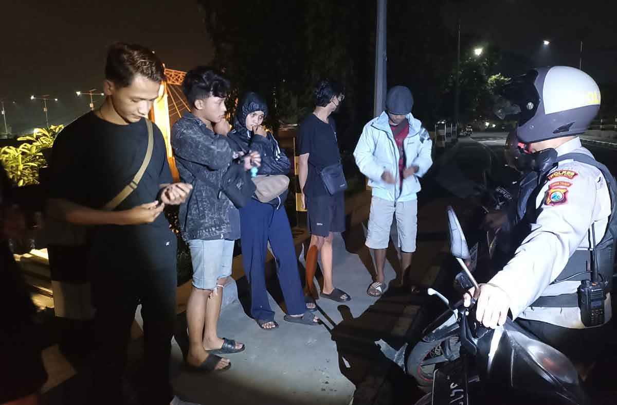 Antisipasi Gangguan Kamtibmas, Polsek Mojoroto Kediri Gencarkan Proliman