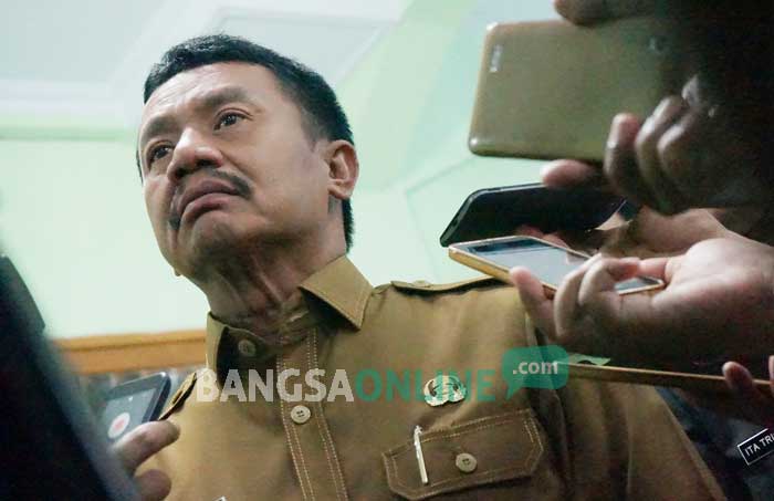 Bupati Jombang Nyono Suharli Wihandoko foto: RONY S/ BANGSAONLINE