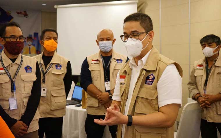 Andre Rahadian, Ketua Bidang Koordinasi Relawan Satgas Covid-19. 