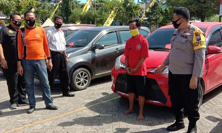 Gadaikan 32 Mobil Rental Senilai Rp 970 Juta, Warga Sreseh Diringkus