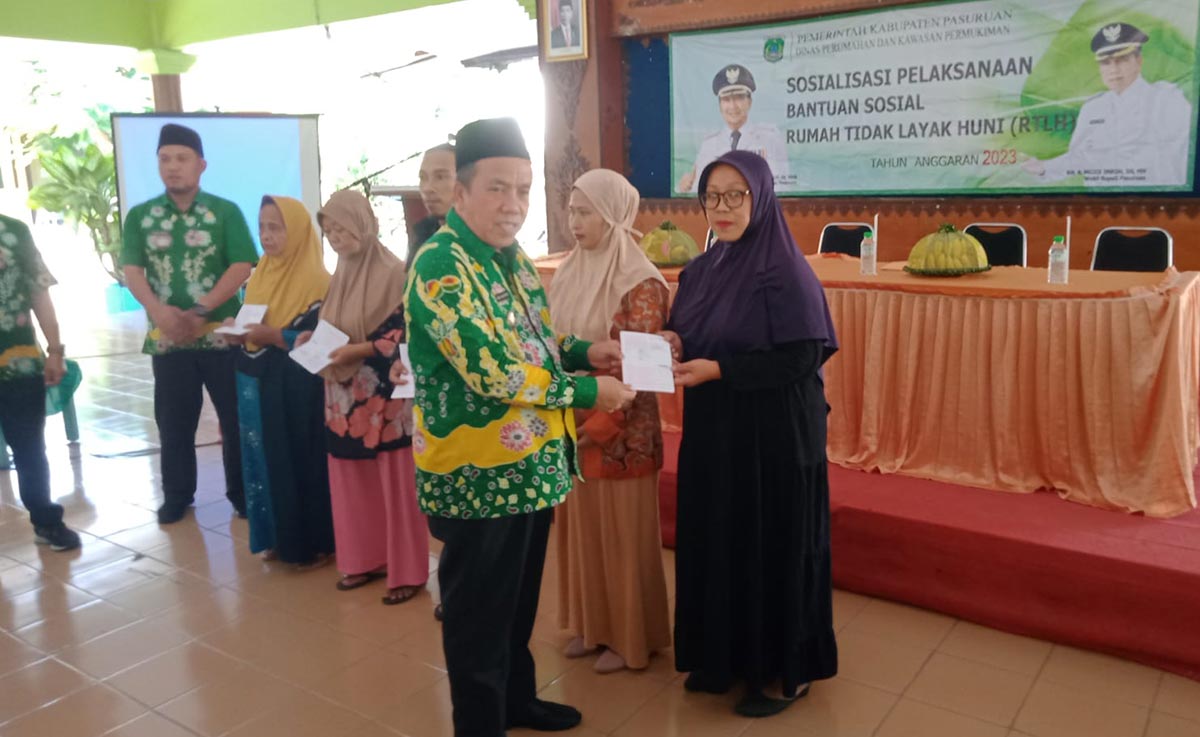 Wabup Pasuruan: Program RTLH untuk Sejahtarakan Masyarakat