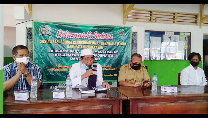 Kegiatan sosialisasi FKUB ke 13 kecamatan di Kabupaten Pamekasan.