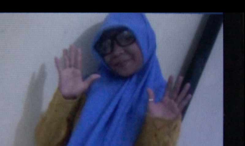 Rahayu Dian Pertiwi semasa hidup.