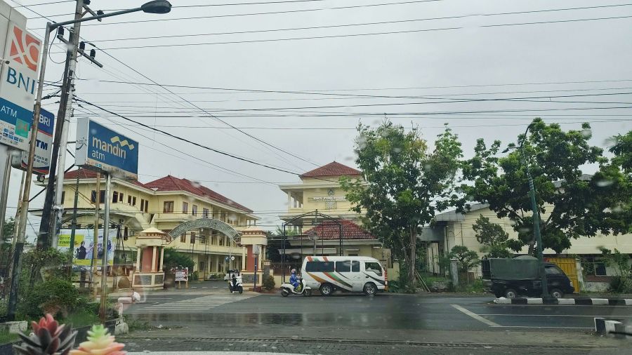 Kondisi di salah satu sudut Kabupaten Sumenep seusai hujan