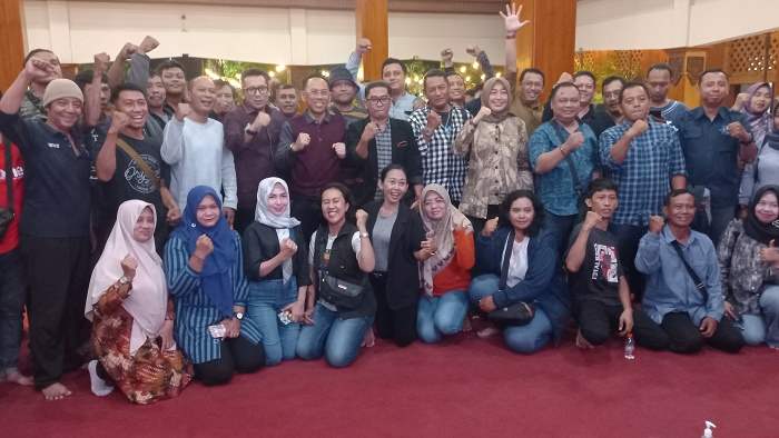 Jalin Sinergi, Pj Wali Kota Mojokerto Ngopi Bareng Bersama Awak Media