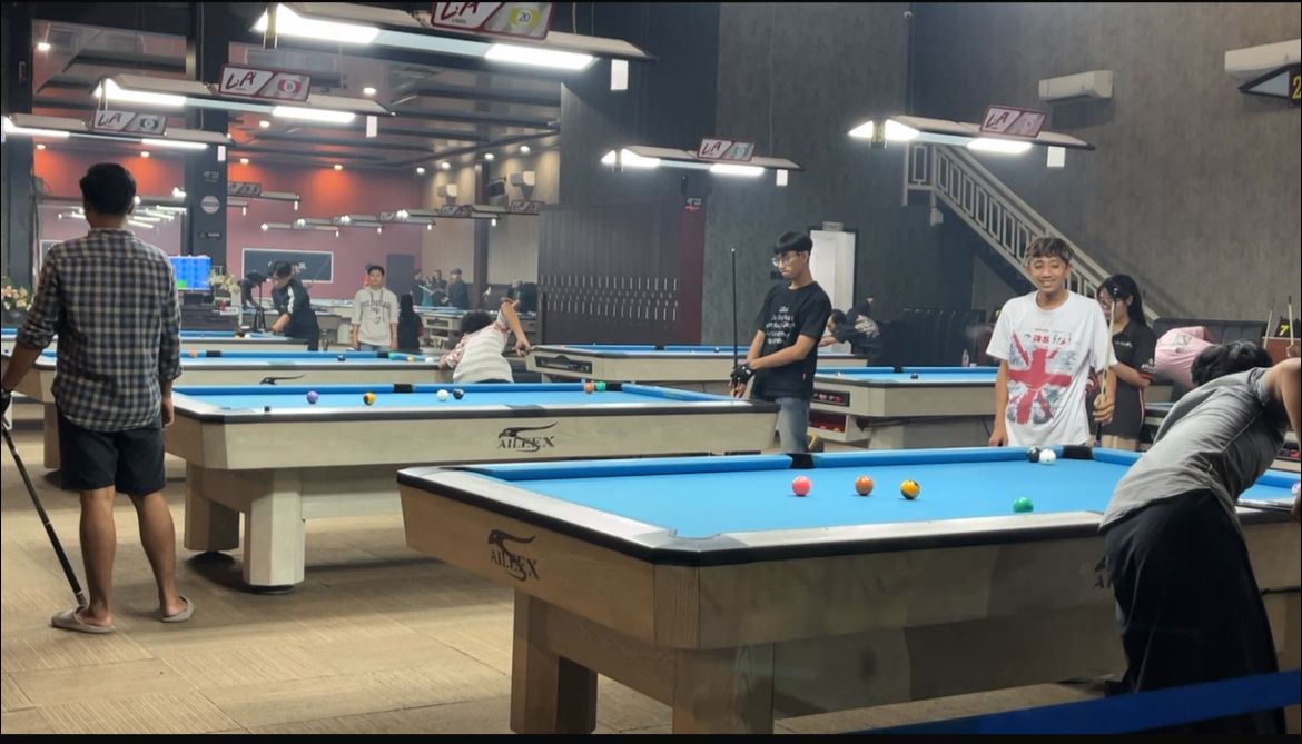 Salah satu lokasi biliar yang ada di Kabupaten Tuban