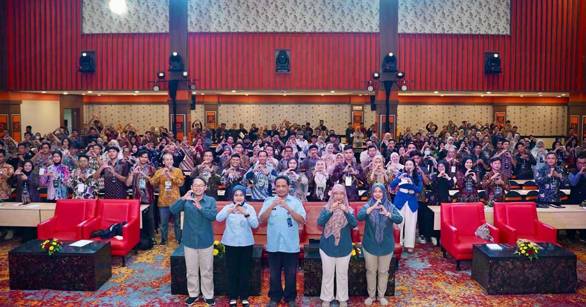 Bimbingan Teknis Penjamah Makanan di Hotel Aria Gajayana Malang.