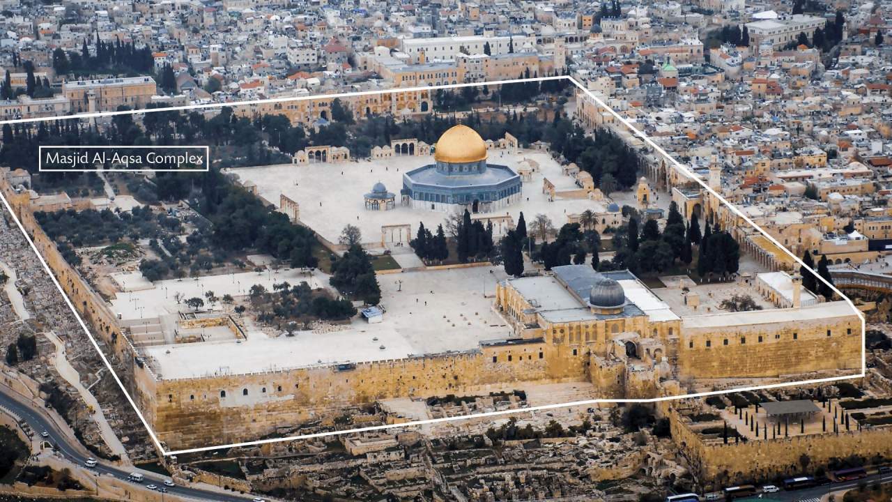 Komplek Masjidil Aqsaha di Yerussalem Palestina. Foto:  MUSLIM HANDS ORG/Republika