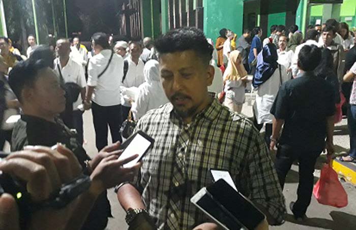 Renville Antonio, Wakil Ketua BPP Prabowo-Sandi Jatim. foto: didi rosadi/ bangsaonline