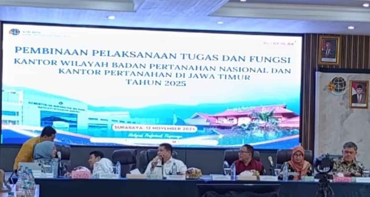 Kegiatan yang diikuti jajaran Kantah Kota Pasuruan di Surabaya.