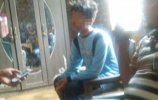 Ani Kasanah, siswa SMPN 2 Semen Kediri yang berkelamin ganda. foto: lensaindonesia