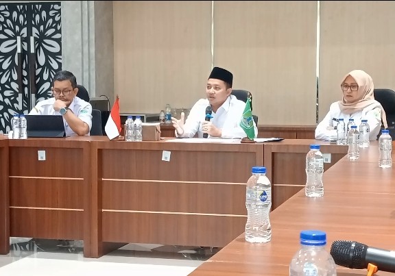 Bupati Pasuruan saat audiensi