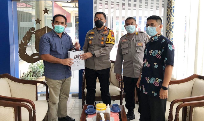 Terima Kunjungan Rombongan PTPN XII, Polres Jember Siap Support Pengamanan HGU PTPN XII