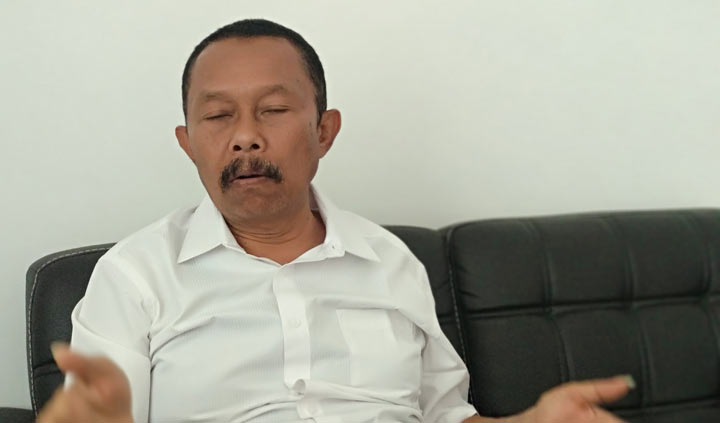 Ketua DPC PDIP Pacitan, Eko Setyo Ranu. foto: YUNIARDI SUTONDO/ BANGSAONLINE