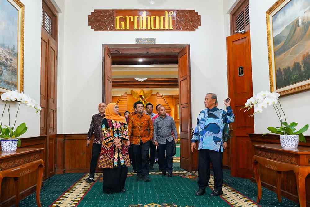 Gubernur Jatim, Khofifah Indar Parawansa bersama Menteri Besar Negeri Sembilan YAB Dato