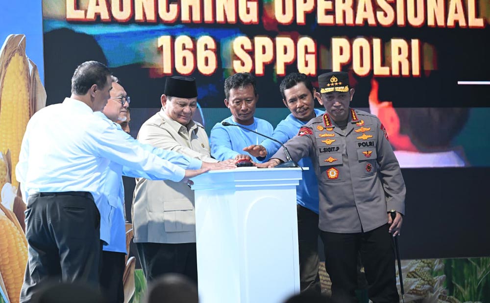 Launching Operasional 166 SPPG Polri di Tuban.